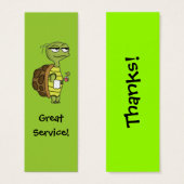 Restaurant Server Tip Card (Front & Back)