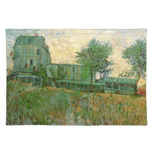 Restaurant Sirene, Asnières by Vincent van Gogh Cloth Placemat