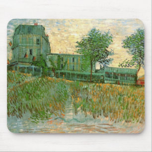 Restaurant Sirene, Asnières by Vincent van Gogh Mouse Pad
