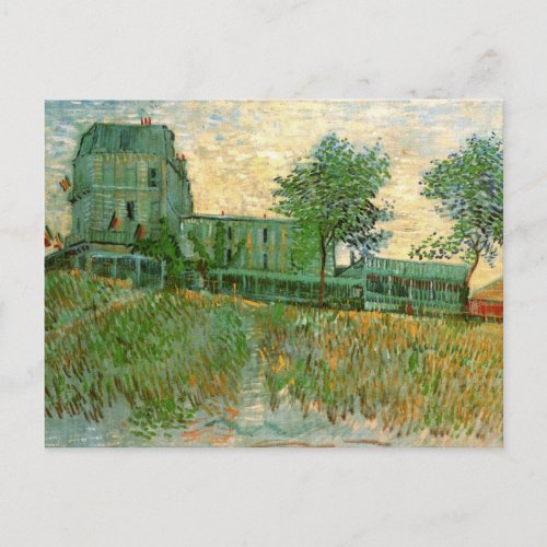 Restaurant Sirene Asnires by Vincent van Gogh Postcard