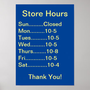 general store sign template