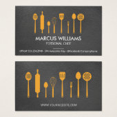 Restaurant Utensils | Executive Chef | Leather (Front & Back)