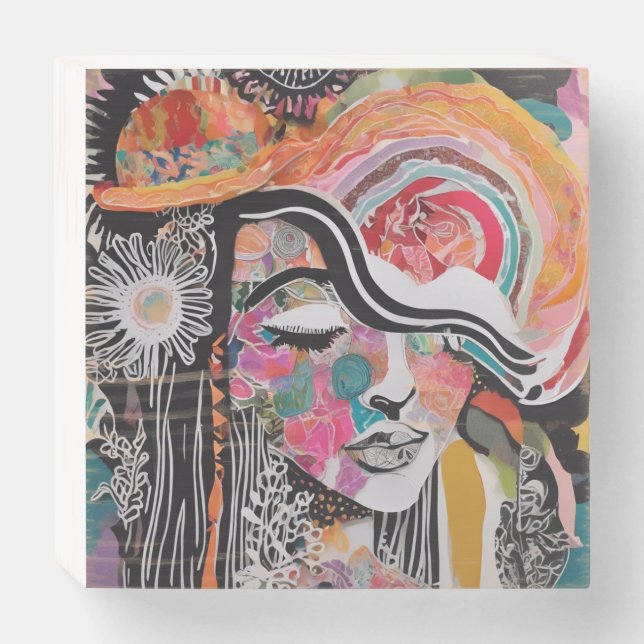 Restful Daydreamer Wooden Box Sign (Front Horizontal)