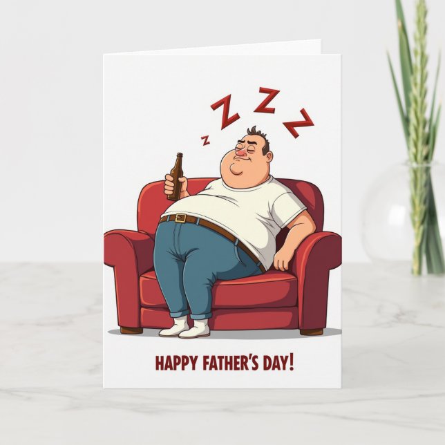 Restful Fathers Day Moment Card (Front)