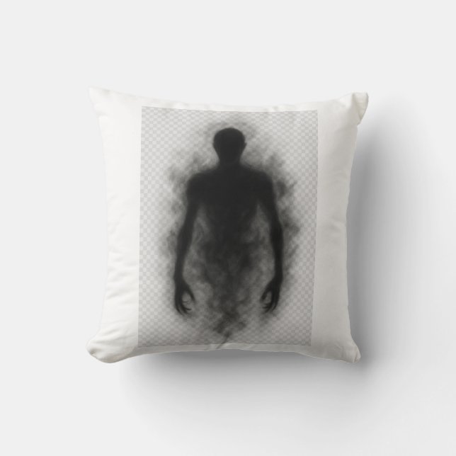 Restful Shadows Throw Pillow (Front)