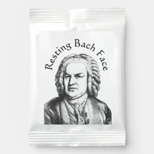 Resting Bach Face Classical Music Composer Margarita Drink Mix