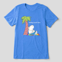RESTING BEACH FACE belly button hippo Boynton Tri-Blend Shirt
