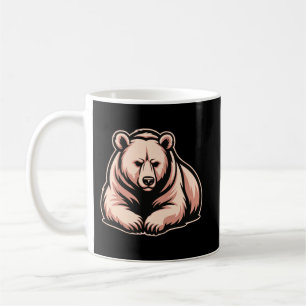 Resting Bear Mug – Calm Strength Everyday Coffee