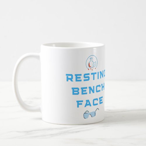 Resting Bench Face Laboratory Coffee Mug