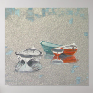 Resting Boats 11 Poster