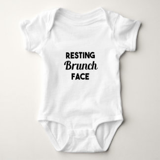 Resting Brunch Face Baby Bodysuit
