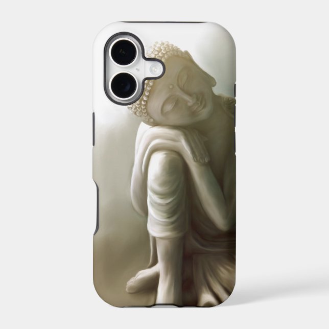 Resting Buddha Iphone Case (Back)