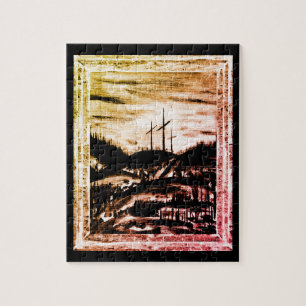 Resting Cross  Jigsaw Puzzle