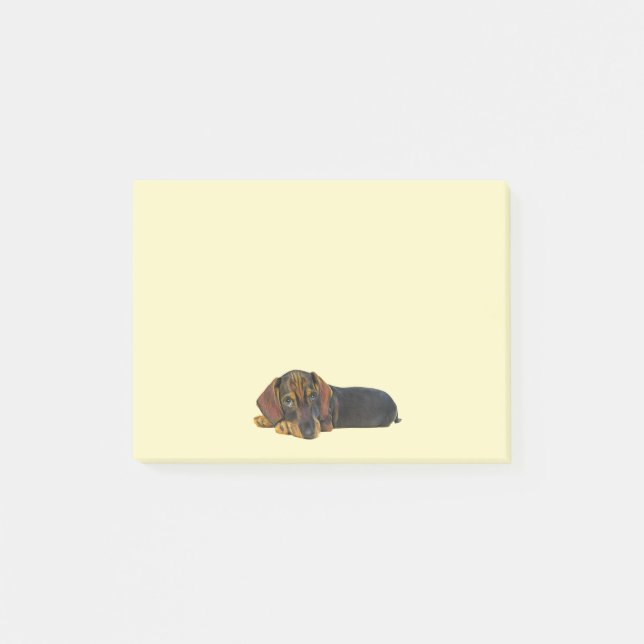 Resting Dachshund Notes (Front)
