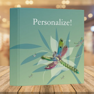 Resting Dragonfly Binder