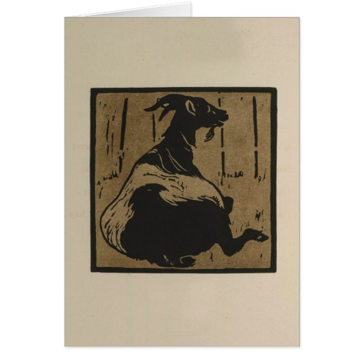 Resting Goat Cards (Front)