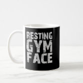 Resting Gym Face – Engraved Gym Tumbler, Workout Travel Mug, Gym