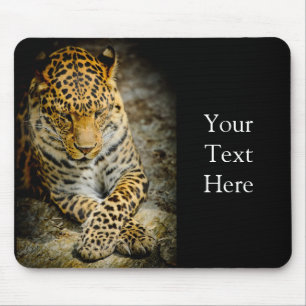 Resting Leopard Mousepad