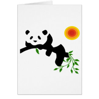 Resting Panda. Cards