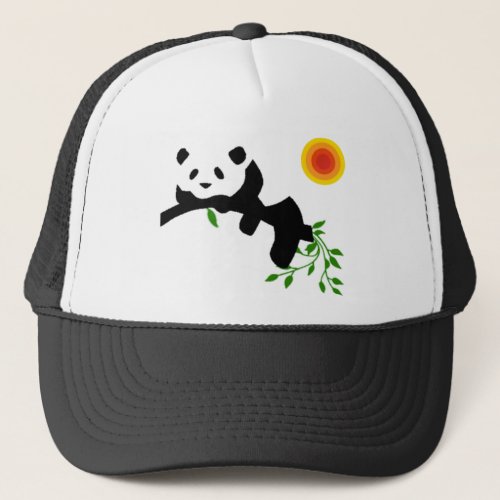 Resting Panda Trucker Hat