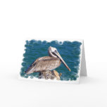 Resting Pelican Greeting Card