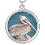 Resting Pelican Necklace