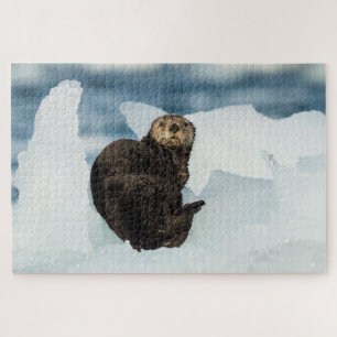 Resting Sea Otter Jigsaw Puzzle