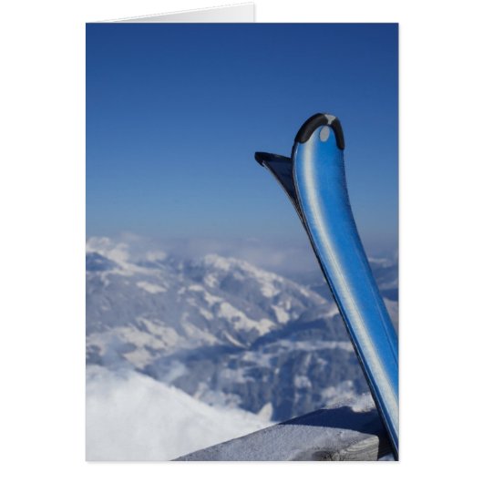 Resting Skis Cards (Front)