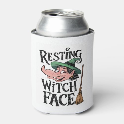 Resting Witch Face Can Cooler