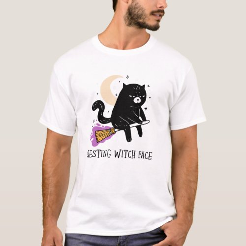 Resting Witch Face _ Cat _  T_Shirt
