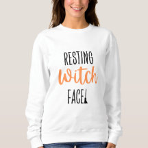 Resting Witch Face Halloween Shirt
