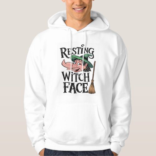 Resting Witch Face Hoodie