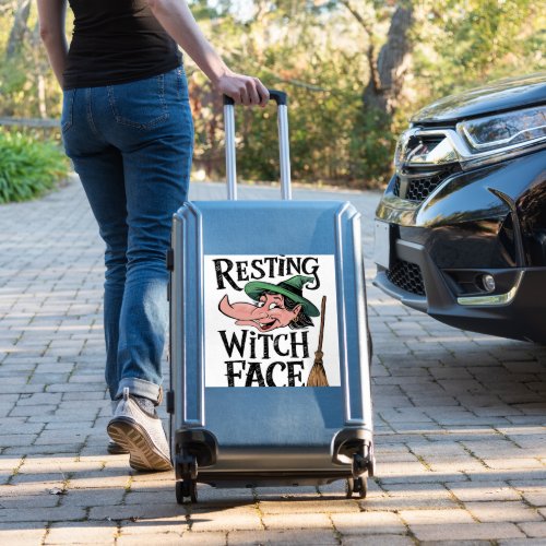 Resting Witch Face Sticker