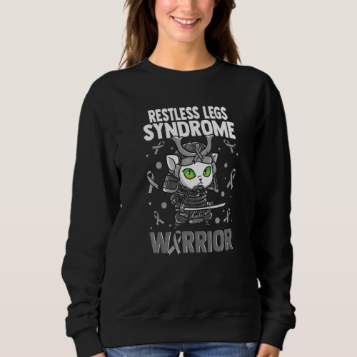 Restless Legs Syndrome Awareness Brain Disease Rel Sweatshirt