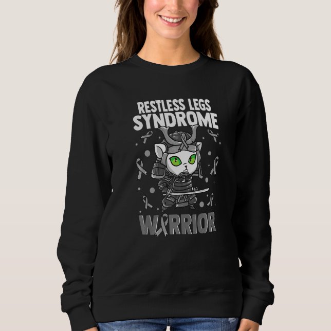 Restless Legs Syndrome Awareness Brain Disease Rel Sweatshirt (Front)