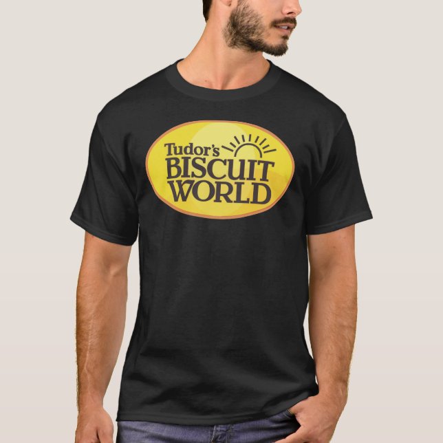 Resto Tudor&x27;s Biscuit World Essential T-Shirt (Front)