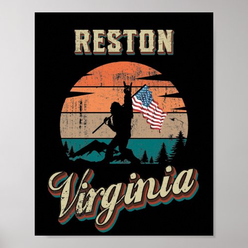 Reston Virginia Poster