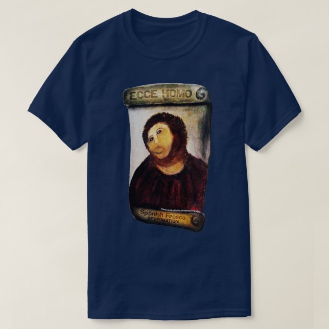 Restoration Ecce Homo T-Shirt (Design Front)
