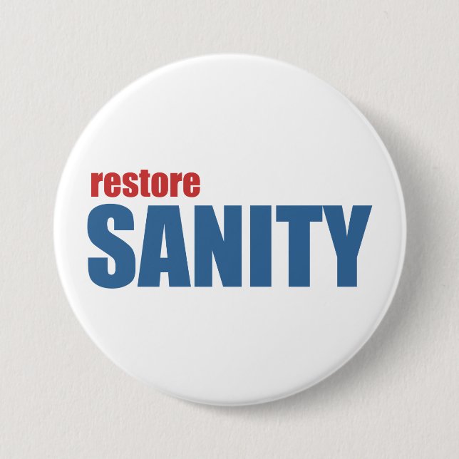 Restore Sanity Button (Front)