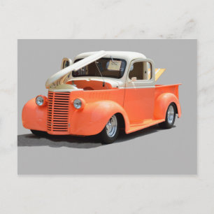 Restored 1939 Pickup Truck Postcard