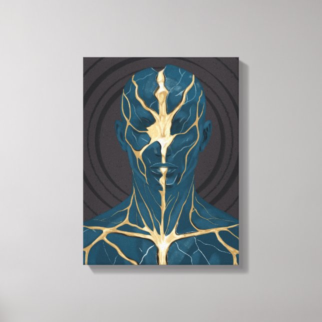 Restored I B – Healing and Balance Art Canvas Print (Front)