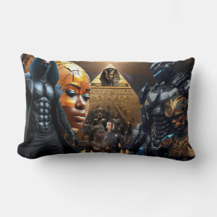 Restoring The Dignity Of Our Ancestors Poster Lumbar Pillow