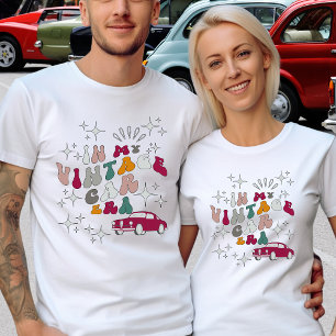 Restoring Vintage Car Custom Text on Back T-Shirt