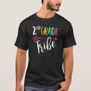 Restro Team 2nd Second Grade Teacher Tribe Back To T-Shirt