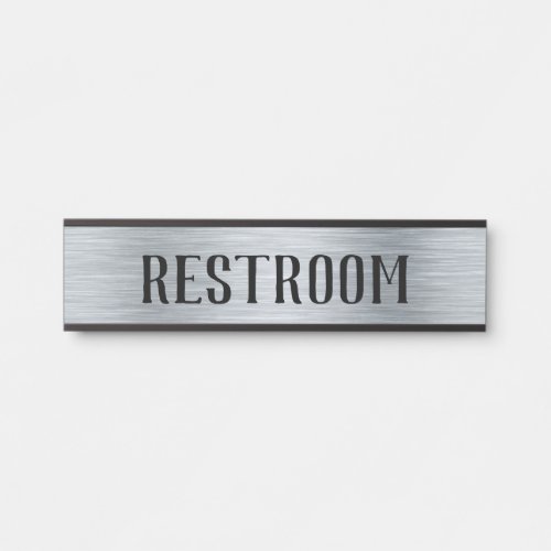 Restroom Bathroom Door Signs Sign Name Plate