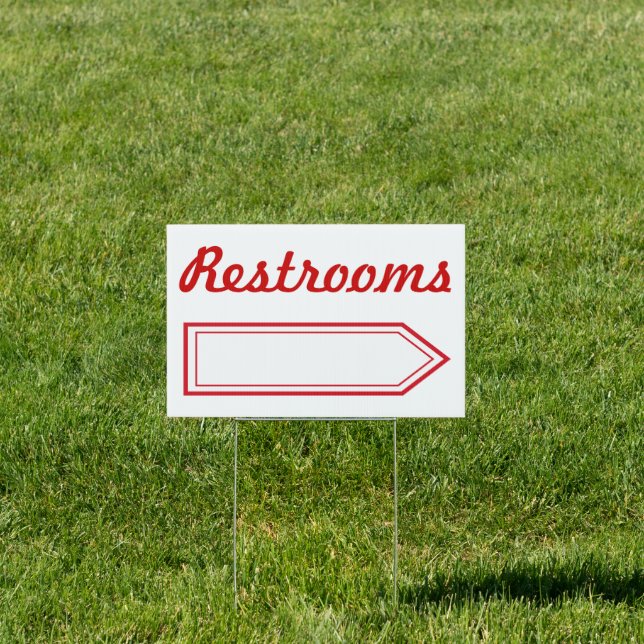 Restroom Sign (Insitu)