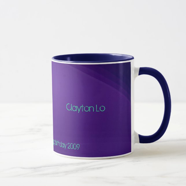 Result, Clayton Lo, Clayton Lo, happy birthday ... Mug (Right)