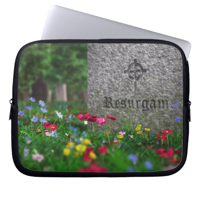Resurgam Laptop Sleeve (Front)