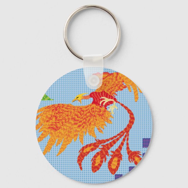 Resurgir del ave fenix keychain (Front)