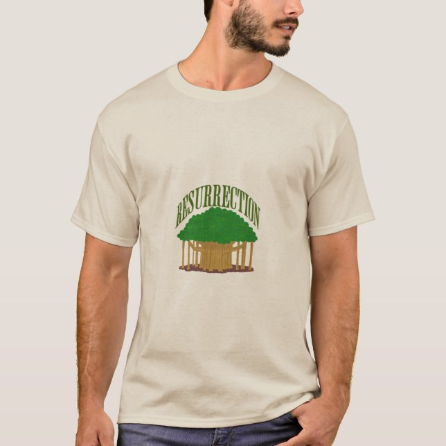  "Resurrection: Banyan Tree Symbolism T-Shirt" T-Shirt (Front)